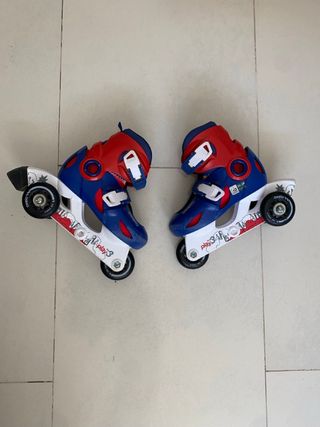 Patines niño Oxelo T26-28 + protectores
