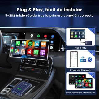 Carlinkit 4.0 CarPlay inalámbrico/Adaptador automá