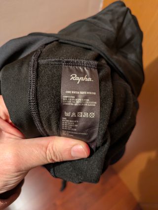 NUEVO Culote RAPHA CORE WINTER WITH PAD talla M
