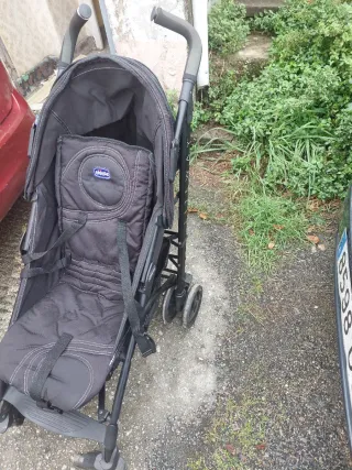 Silla de paseo Chicco negra