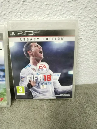 Lote Juegos PS3: WWE 12, PES 2011, FIFA 18