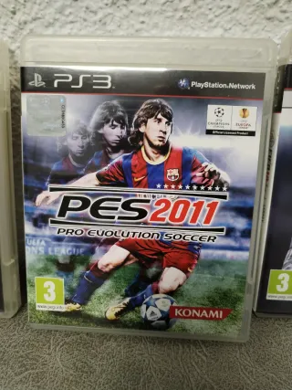Lote Juegos PS3: WWE 12, PES 2011, FIFA 18