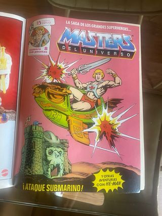 Masters del Universo nºs 5, 6, 7 y 8 Tomo retapado