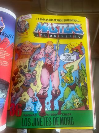 Masters del Universo nºs 5, 6, 7 y 8 Tomo retapado