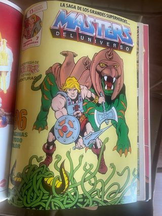 Masters del Universo nºs 5, 6, 7 y 8 Tomo retapado