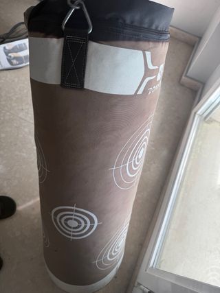 Saco de boxeo con dianas