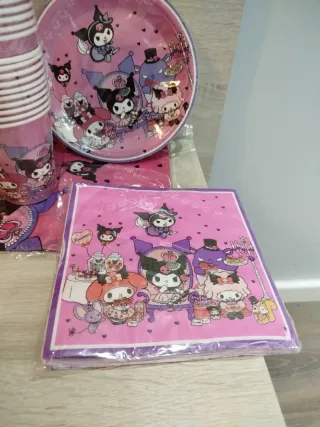 Set Cumpleaños Kuromi Sanrio