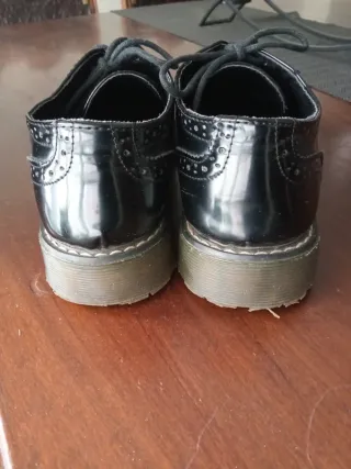 Zapatos Oxford Negros Mujer Talla 39