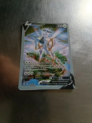 Carta Pokémon Arceus V 166/172