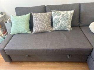 Sofá Cama Gris Ikea Friheten