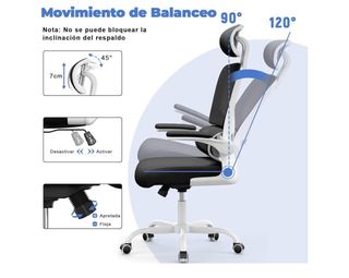 Silla de oficina ergonómica (mirar descripción )