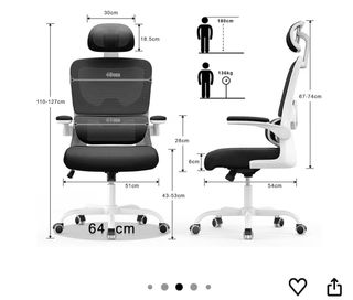 Silla de oficina ergonómica (mirar descripción )