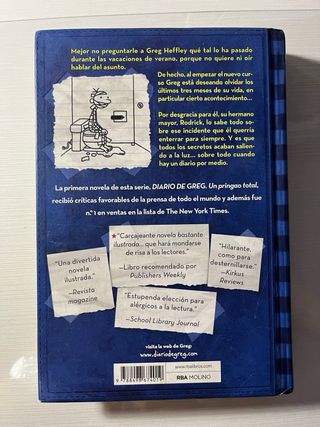 Libros de la saga del Diario de Greg