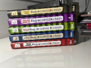 Libros de la saga del Diario de Greg