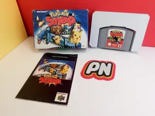 Pokemon Snap N64 Caja Manual Cartucho