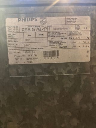 Congelador Horizontal Blanco Philips