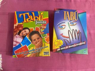 Tabú Junior y Tabú Juego de Mesa