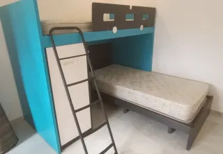 Dormitorio juvenil 2 camas