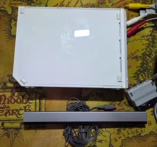 Nintendo Wii Blanca retrocompatible con juego