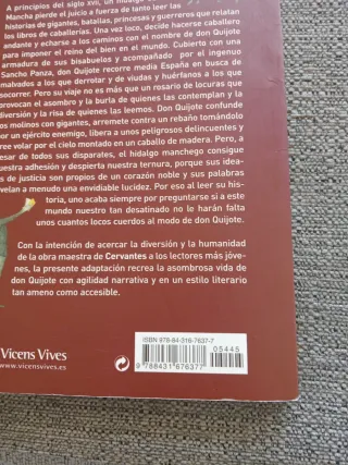 Libro,Don Quijote
