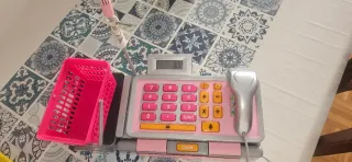 Caja Registradora Juguete Infantil Rosa