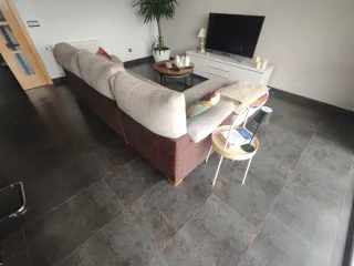 Sofá Chaise Longue Bicolor