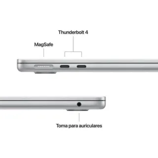 MacBook Air 13 M5 24GB 1TB 10-Core GPU Plata