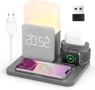 - - - - - - Cargador Inalámbrico,COLSUR 6 en 1 E