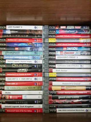 Juegos PS2, PS3, PS4, PS5, PSP