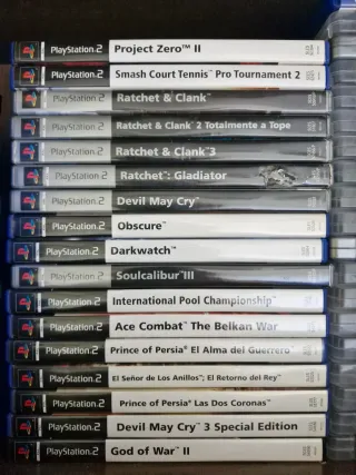 Juegos PS2, PS3, PS4, PS5, PSP