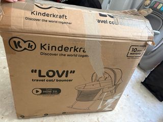 Minicuna Kinderkraft Gris
