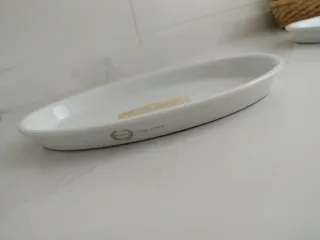 Bandeja Horno Bidasoa Porcelana Blanca