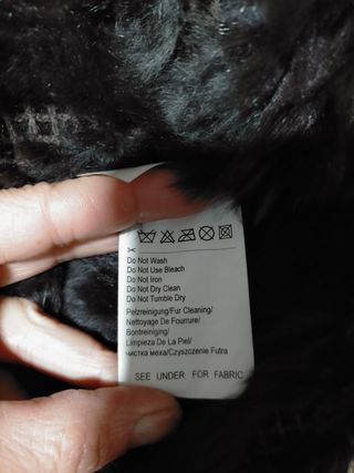 Chaleco Gerry Weber Negro Pelo Sintético