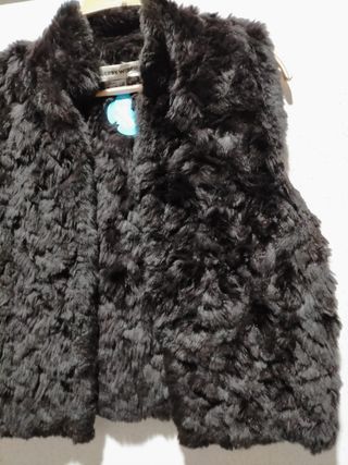 Chaleco Gerry Weber Negro Pelo Sintético