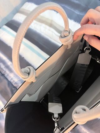 Bolso shopper Tous mediano gris nuevo