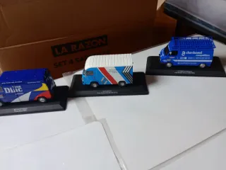 Maquetas camiones asistencia rally 1:43