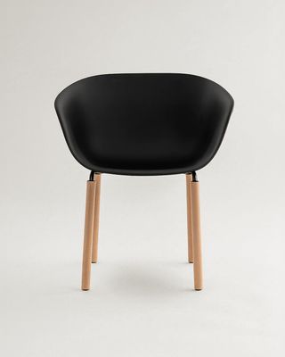 NUEVO Sillón de Comedor Casco, Negro