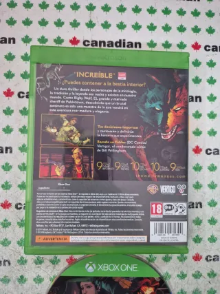 The Wolf Among Us Xbox One