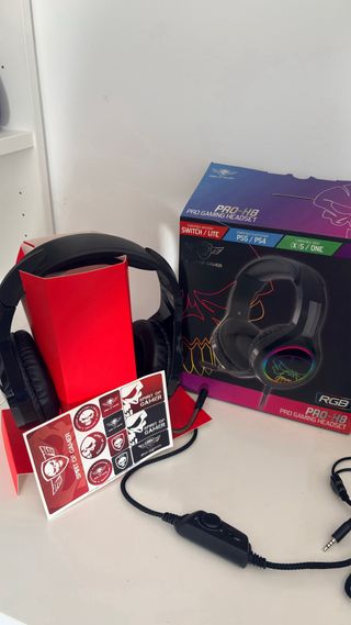 Pack Ratón y Cascos Gaming The G-Lab