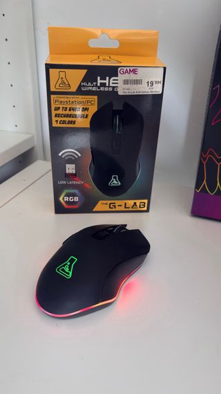 Pack Ratón y Cascos Gaming The G-Lab