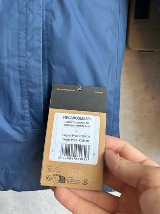 Abrigo azul the north face