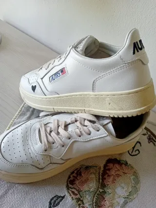 Autry Sneakers Donna Bianche Nere