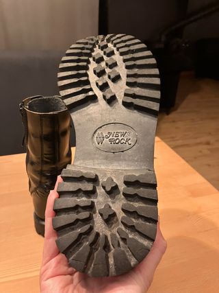 Botas New Rock Vintage Biqueira Aço 40