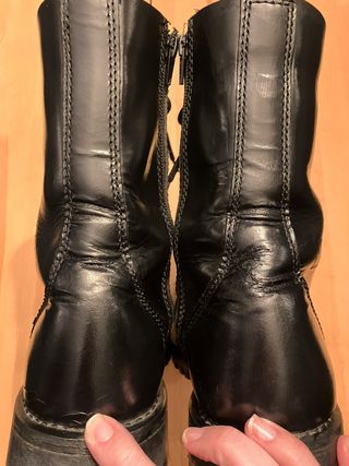 Botas New Rock Vintage Biqueira Aço 40