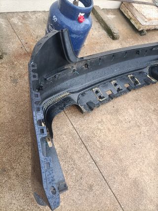 Para choques Maserati Ghibli traseiro com difusor