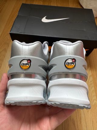 Zapatos Nike Air Max plateados