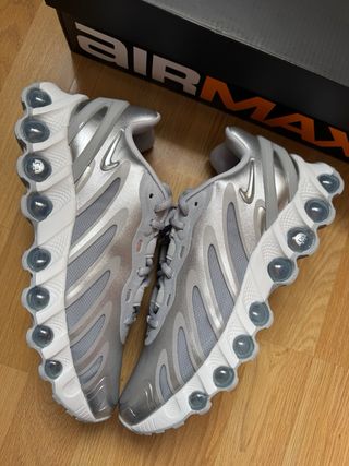Zapatos Nike Air Max plateados