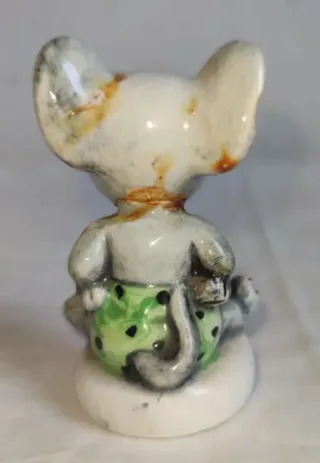FIGURA DE RATÓN DE CERÁMICA VINTAGE