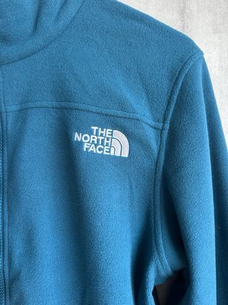 The North Face Abrigo Negro y Azul