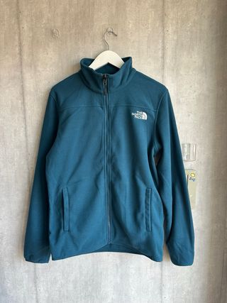 The North Face Abrigo Negro y Azul